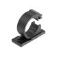 StarTech.com 100 Pinces Attache Câbles Adhésives Noir, Organiseur Câbles Réseau/Ethernet/Bureau/Ordinateur, Range Câbles Bureau Autocollant, Pince Nylon Autocollante Ignifugée UL/94V-2