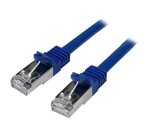 StarTech.com N6SPAT2MBL câble de réseau Bleu 2 m Cat6 SF/UTP (S-FTP)
