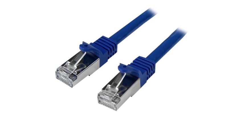 StarTech.com N6SPAT2MBL câble de réseau Bleu 2 m Cat6 SF/UTP (S-FTP)