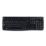 Logitech Keyboard K120 for Business clavier Bureau USB QWERTZ Suisse Noir
