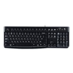 Logitech Keyboard K120 for Business clavier Bureau USB QWERTZ Suisse Noir