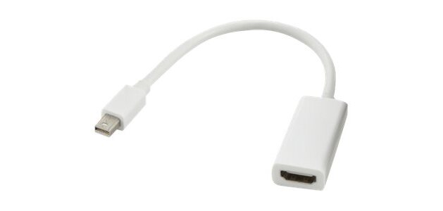 MCL CG-292CZ câble vidéo et adaptateur 0,22 m mini DisplayPort HDMI Blanc