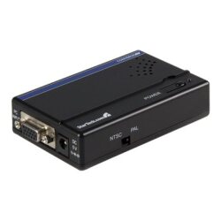 StarTech.com Convertisseur haute résolution VGA vers Composite ou S-Video.