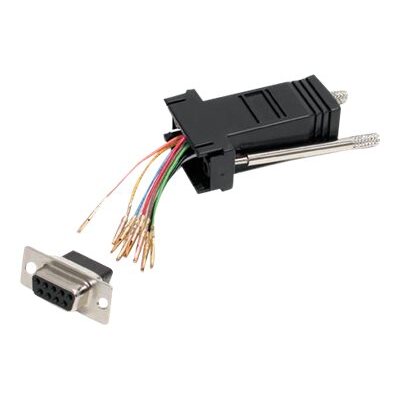 StarTech.com Adaptateur modulaire DB9 vers RJ45 - F/F - Noir