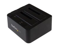 StarTech.com Dock pour Disques Durs USB 3.2 à SATA à 2 Baies, Station d'Accueil pour Disques Durs USB 10 Gbps, Dock pour HDD/SSD externes 2,5/3,5" SATA I/II/III, Baie pour Disque Dur Remplaçable à Chaud
