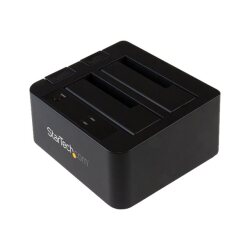 StarTech.com Station d'accueil USB 3.1 (10 Gb/s) pour 2 disques durs SATA de 2,5 / 3,5 pouces