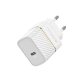 OtterBox EU Wall Charger 30W GaN - 1X USB-C 30W USB-PD, Cloud Dust White