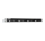 QNAP TR-004U Boîtier de disques de stockage Boîtier disque dur/SSD Noir, Gris 2.5/3.5"