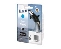 Epson T7602 - cyaan - origineel - inktcartridge