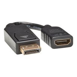 Tripp Lite P136-000 câble vidéo et adaptateur 0,15 m DisplayPort HDMI Noir