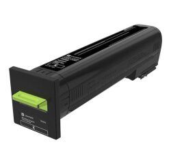 Lexmark - black - original - toner cartridge - LCCP, LRP