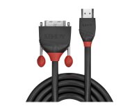 Lindy Câble HDMI vers DVI-D, Black Line, 2m
