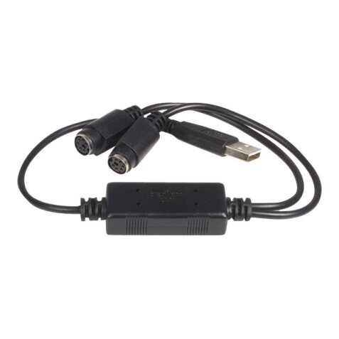 StarTech.com Adaptateur clavier et souris USB vers PS2