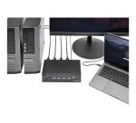 StarTech.com Switch KVM USB HDMI à 4 ports avec hub USB 3.0 intégré - 1080p