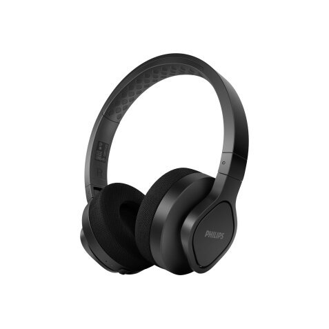 Philips TAA4216BK/00 hoofdtelefoon/headset Bedraad en draadloos Hoofdband Oproepen/muziek USB Type-C Bluetooth Zwart