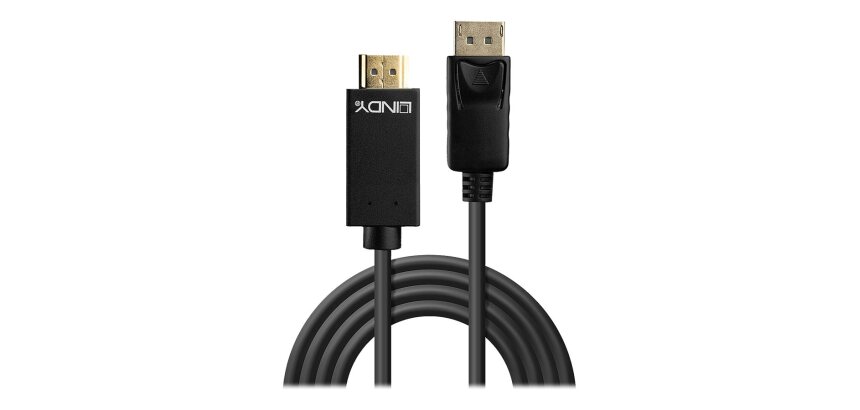 Lindy Câble adaptateur DisplayPort vers HDMI 4K30Hz de 1m
