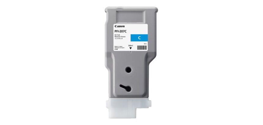 Canon PFI-207 C - cyan - original - réservoir d'encre