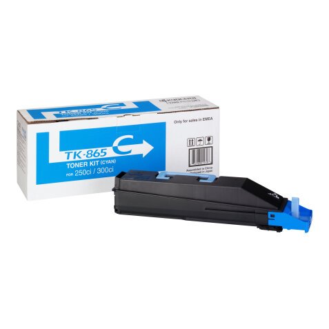 Kyocera TK 865C - cyan - original - toner cartridge