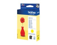 Brother LC121Y - yellow - original - ink cartridge