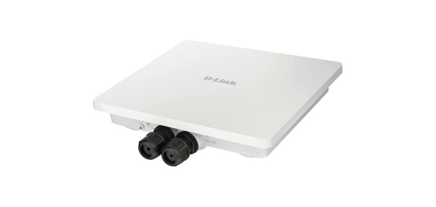 D-Link AC1200 1200 Mbit/s Blanc Connexion Ethernet, supportant l'alimentation via ce port (PoE)