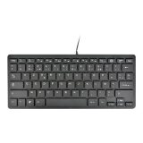 MCL ACK-600U/N clavier Universel USB AZERTY Français Noir