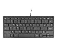 MCL ACK-600U/N clavier Universel USB AZERTY Français Noir