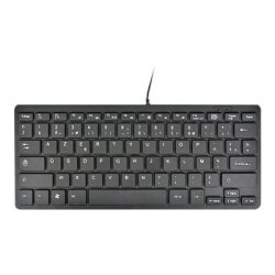 MCL ACK-600U/N clavier Maison USB AZERTY Français Noir