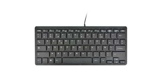MCL ACK-600U/N clavier Universel USB AZERTY Français Noir
