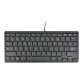 MCL ACK-600U/N clavier Universel USB AZERTY Français Noir
