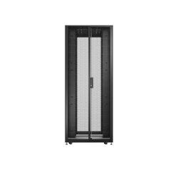 APC Baie EasyRack 800mm/42U/1000mm avec toit, sans panneau latéral, roulettes, noir