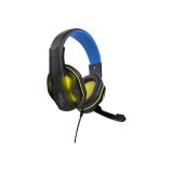 Steelplay HP47 Casque Avec fil Arceau Gaming Noir, Jaune