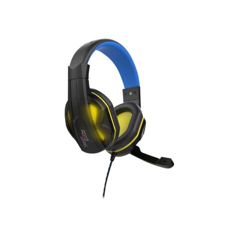 Steelplay HP47 Casque Avec fil Arceau Jouer Noir, Jaune