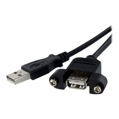 StarTech.com Câble USB Montage sur Panneau A Femelle vers A Mâle - 91 cm