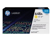 HP 648A - yellow - original - LaserJet - toner cartridge (CE262A)