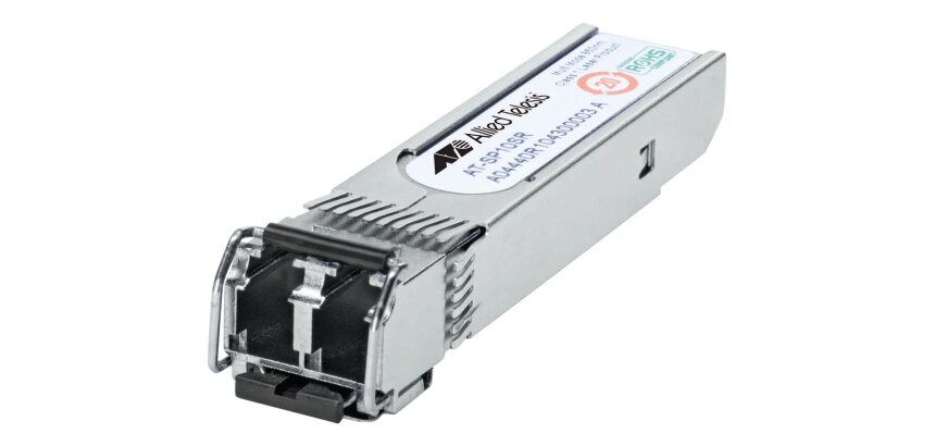 Allied Telesis AT-SP10SR module émetteur-récepteur de réseau Fibre optique 10300 Mbit/s SFP+ 850 nm