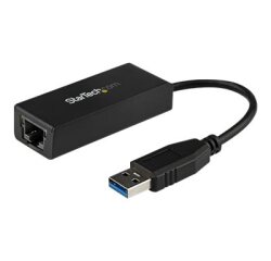 StarTech.com Adaptateur Réseau USB 3.0 vers Gigabit Ethernet, 10/100/1000 Mbps, USB vers RJ45, Adaptateur USB 3.0 vers LAN, Adaptateur Ethernet USB 3.0 (GbE), Conformité TAA