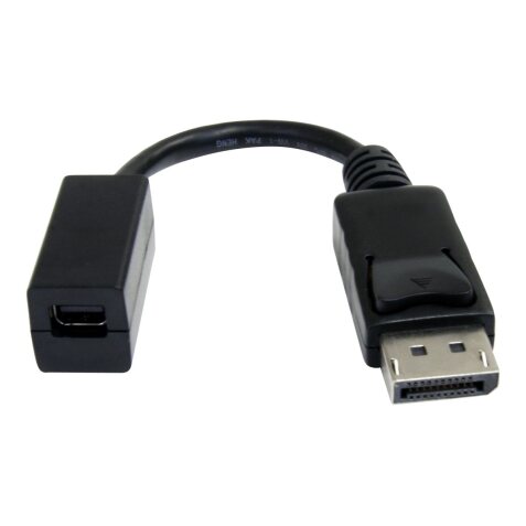 StarTech.com Câble DisplayPort vers Mini DisplayPort 15 cm - Vidéo UHD 4K x 2K - Câble Adaptateur DP Mâle vers Mini DisplayPort Femelle - Câble de Rallonge pour Ordinateur DP vers Moniteur mDP 1.2
