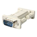 StarTech.com Adaptateur null modem DB9 série RS232 - M/M