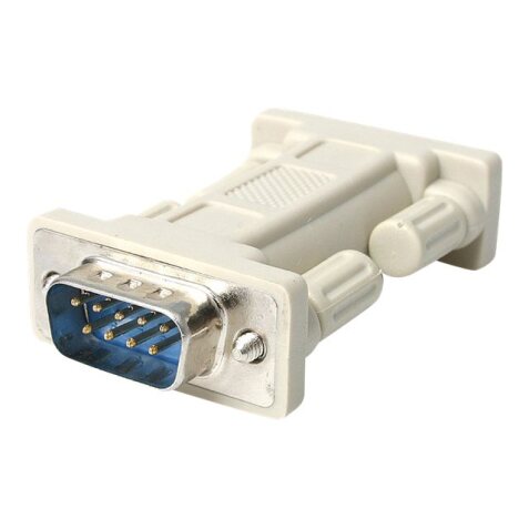 StarTech.com Adaptateur null modem DB9 série RS232 - M/M