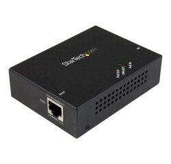 StarTech.com Répéteur Gigabit PoE+ à 1 port - Extendeur Power over Ethernet 802.3at et 802.3af - 100 m