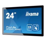 iiyama ProLite TF2415MC-B2 écran plat de PC 60,5 cm (23.8") 1920 x 1080 pixels Full HD LED Écran tactile Multi-utilisateur Noir