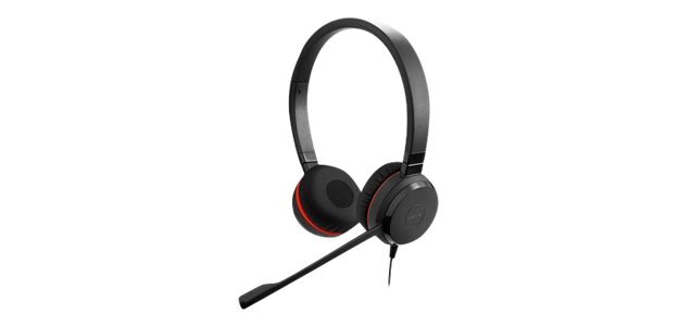 Casque Jabra Evolve 30 II avec fil arceau - Noir