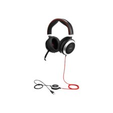 Jabra Evolve 80 UC Stereo Casque Avec fil Arceau Bureau/Centre d'appels Noir