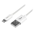 StarTech.com Câble Apple Lightning vers USB pour iPhone, iPod, iPad - 1 m Blanc