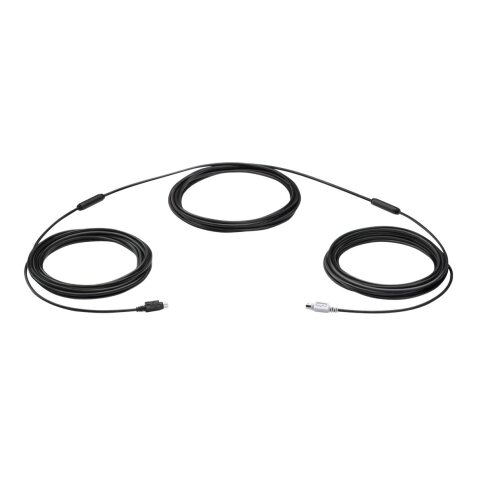 Logitech 939-001490 câble PS/2 15 m 6-p Mini-DIN Noir