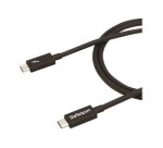 StarTech.com Câble Thunderbolt 3 (20 Gb/s) USB-C de 2 m - Compatible Thunderbolt, USB et DisplayPort - M/M