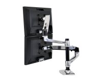 Ergotron LX Series Dual Stacking Arm 61 cm (24") Bureau Argent