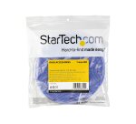 StarTech.com Ruban Auto Agrippant - Rouleau de 7,6 m pour Gestion de Câbles - Ruban Auto-Agrippant - Attaches Câble Ajustables - Sangles de Gestion de Câbles Auto-agrippantes et Réutilisables - Bleu