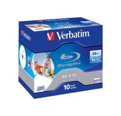 Verbatim 43736 disque vierge Blu-Ray BD-R 50 Go 10 pièce(s)