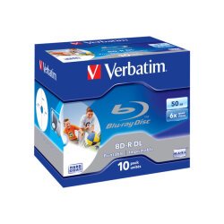 Verbatim 43736 disque vierge Blu-Ray BD-R 50 Go 10 pièce(s)
